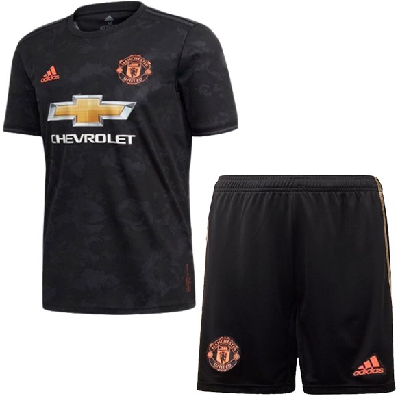 Camiseta Manchester United Tercera equipación Niño 2019-2020 Negro